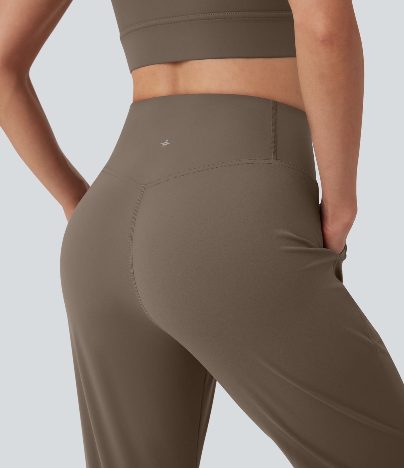 Jogging de yoga gainant taille haute avec poches Halara UltraSculpt™