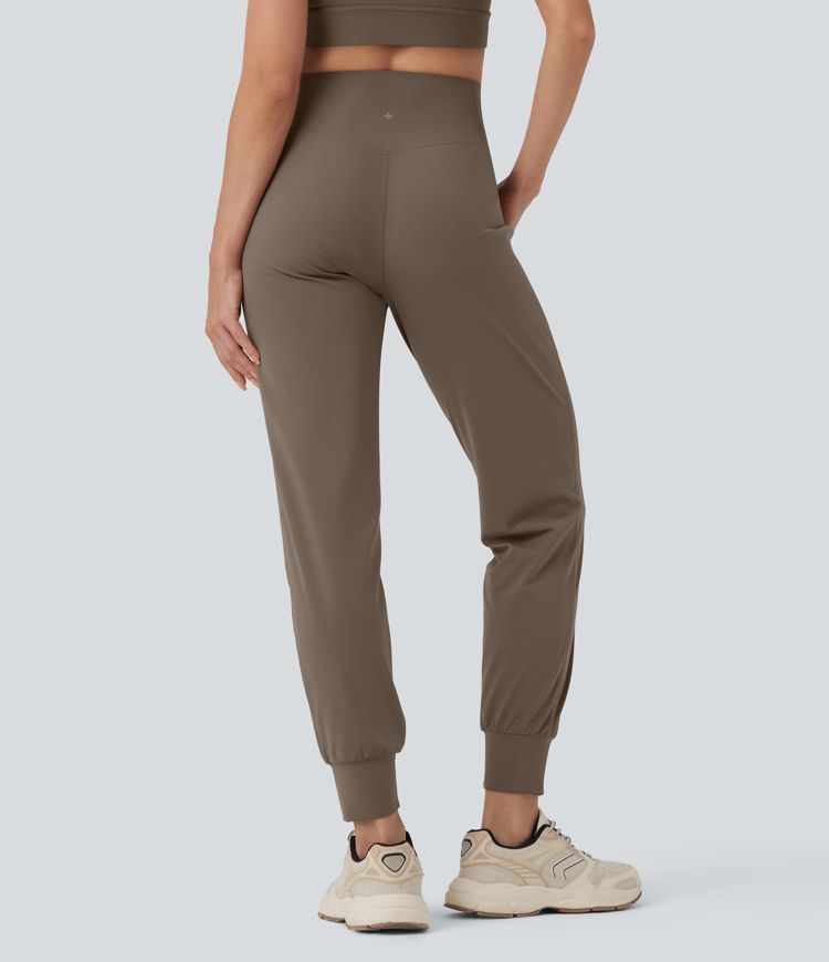 Jogging de yoga gainant taille haute avec poches Halara UltraSculpt™