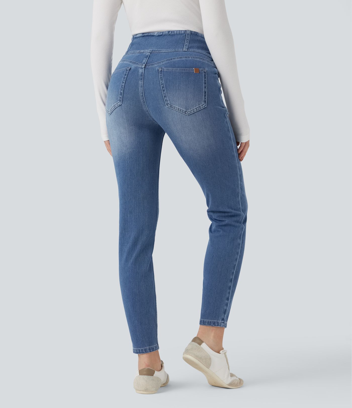 Halara Flex™ High-waisted Casual Skinny Jeans with Pockets