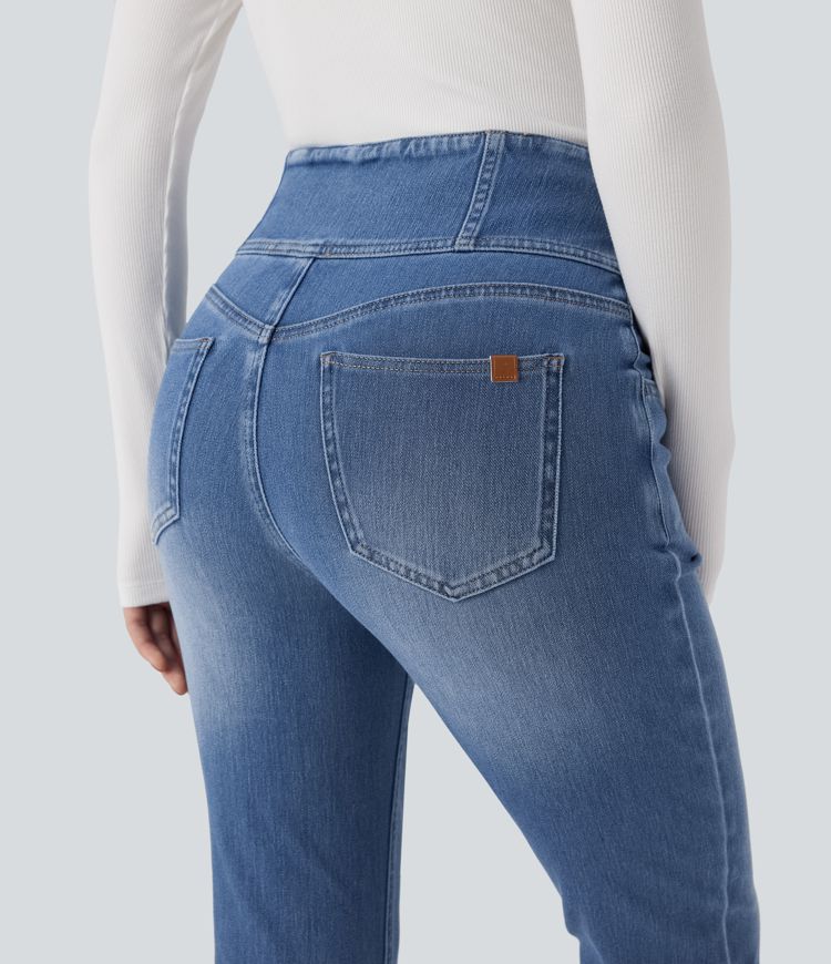 Halara Flex™ High-waisted Casual Skinny Jeans with Pockets