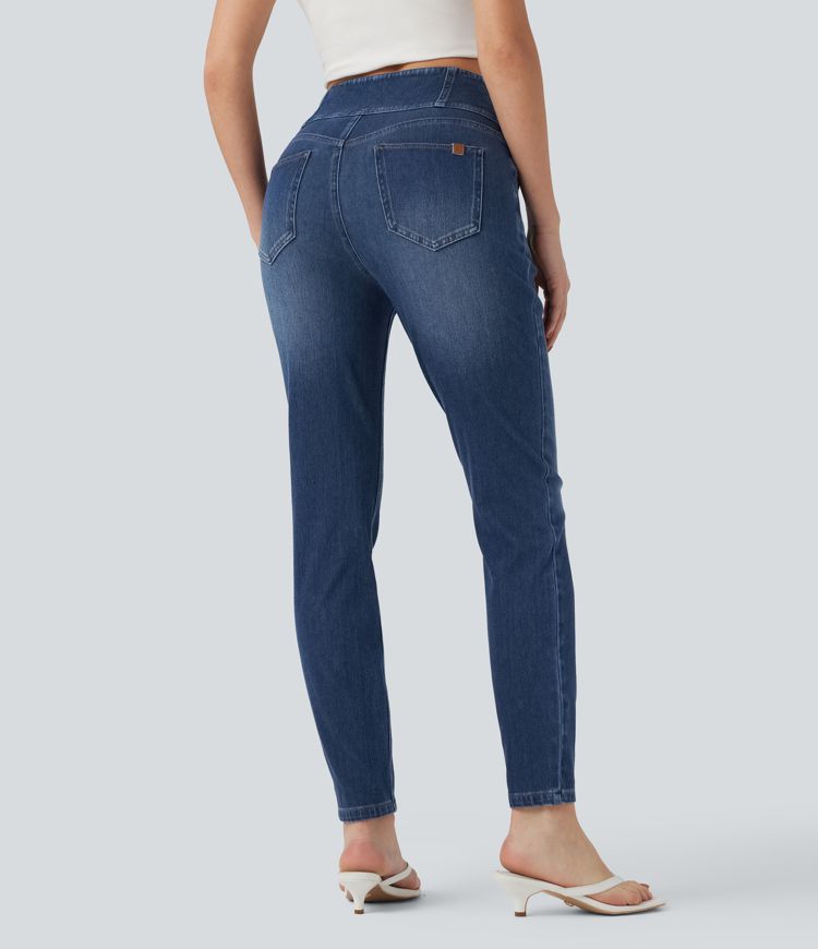 Halara Flex™ High-waisted Casual Skinny Jeans with Pockets
