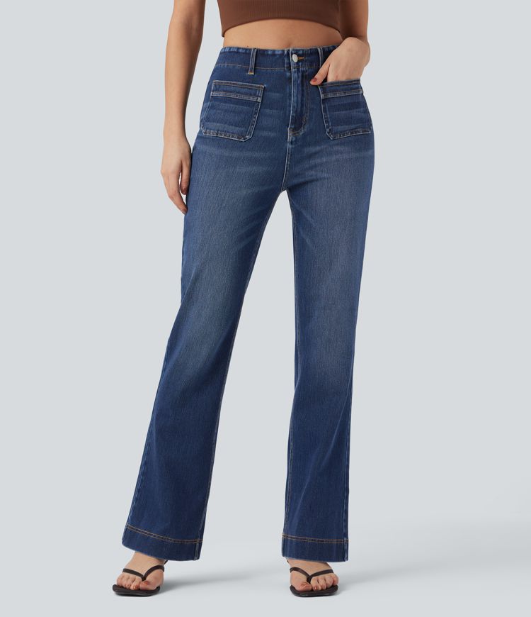 Halara Flex™ High-waisted Casual Skinny Jeans with Pockets