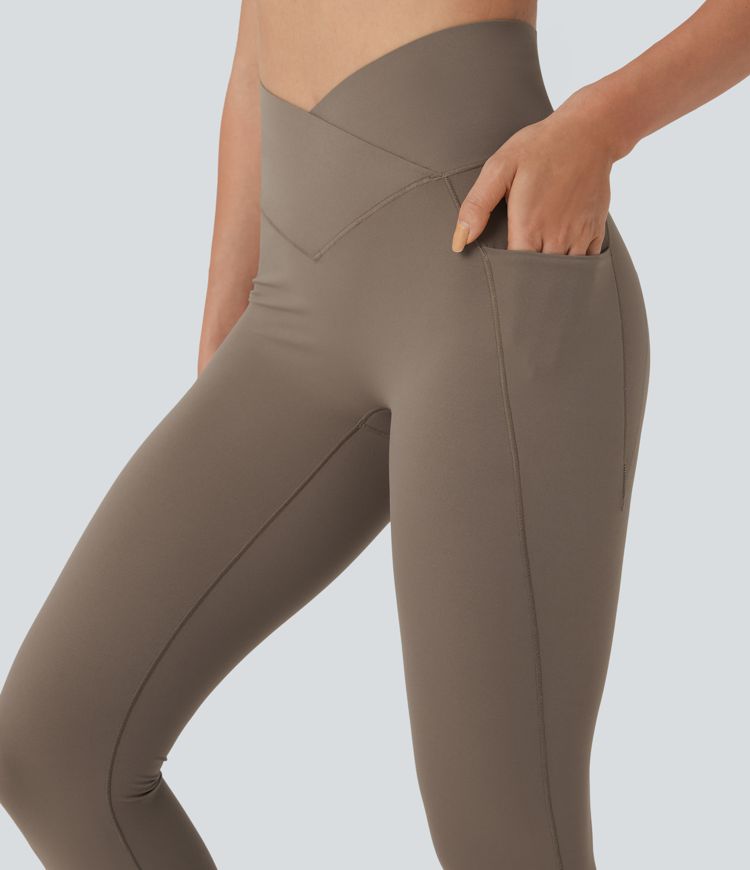 Leggings Tie-dye Para Mujer En Pastel - Con Control De Abdomen Y Tallas Amplias