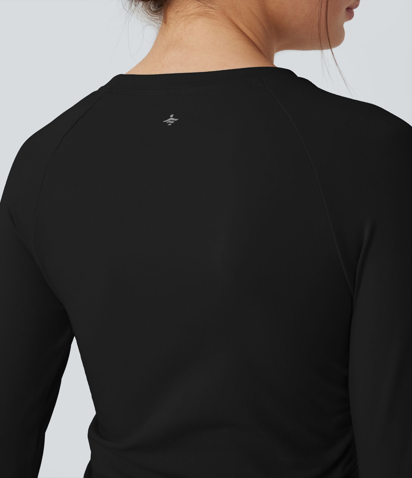 OneForm Seamless Flow Long Sleeve Ruched Yoga Sports Top