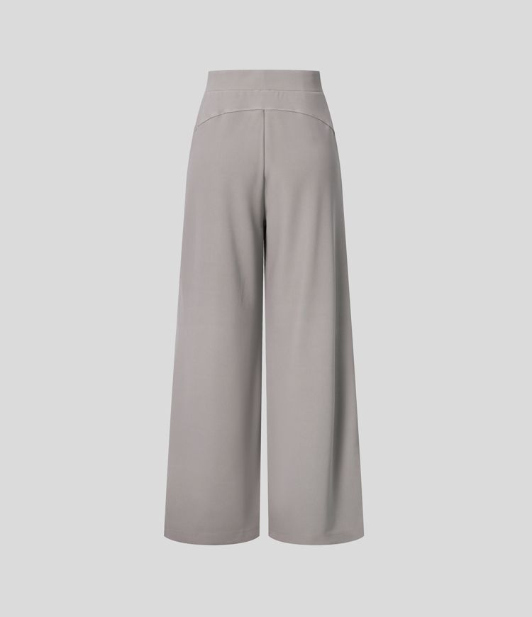 Halara Flex™ High Waisted Body Sculpt Waist-Slimming Pocket Wide Leg Micro Waffle Work Pants