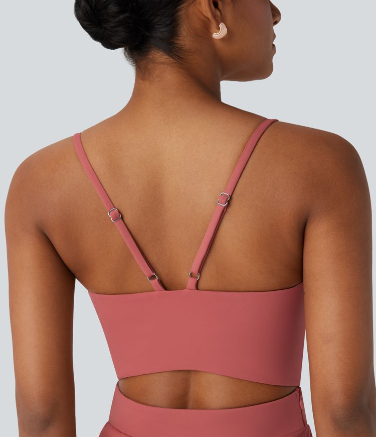 Breezeful™ Backless Wide Leg Quick Dry Casual Slip Jumpsuit with Side Pockets-Easy Peezy Edition