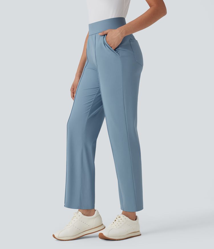 Pantalon de golf taille mi-haute à poches multiples séchage rapide - Tee de golf - UPF40+