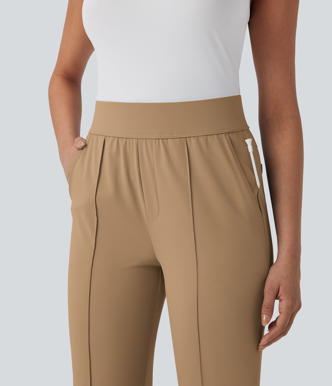Pantalones de golf de cintura alta con bolsillos - Secado rápido - UPF40+