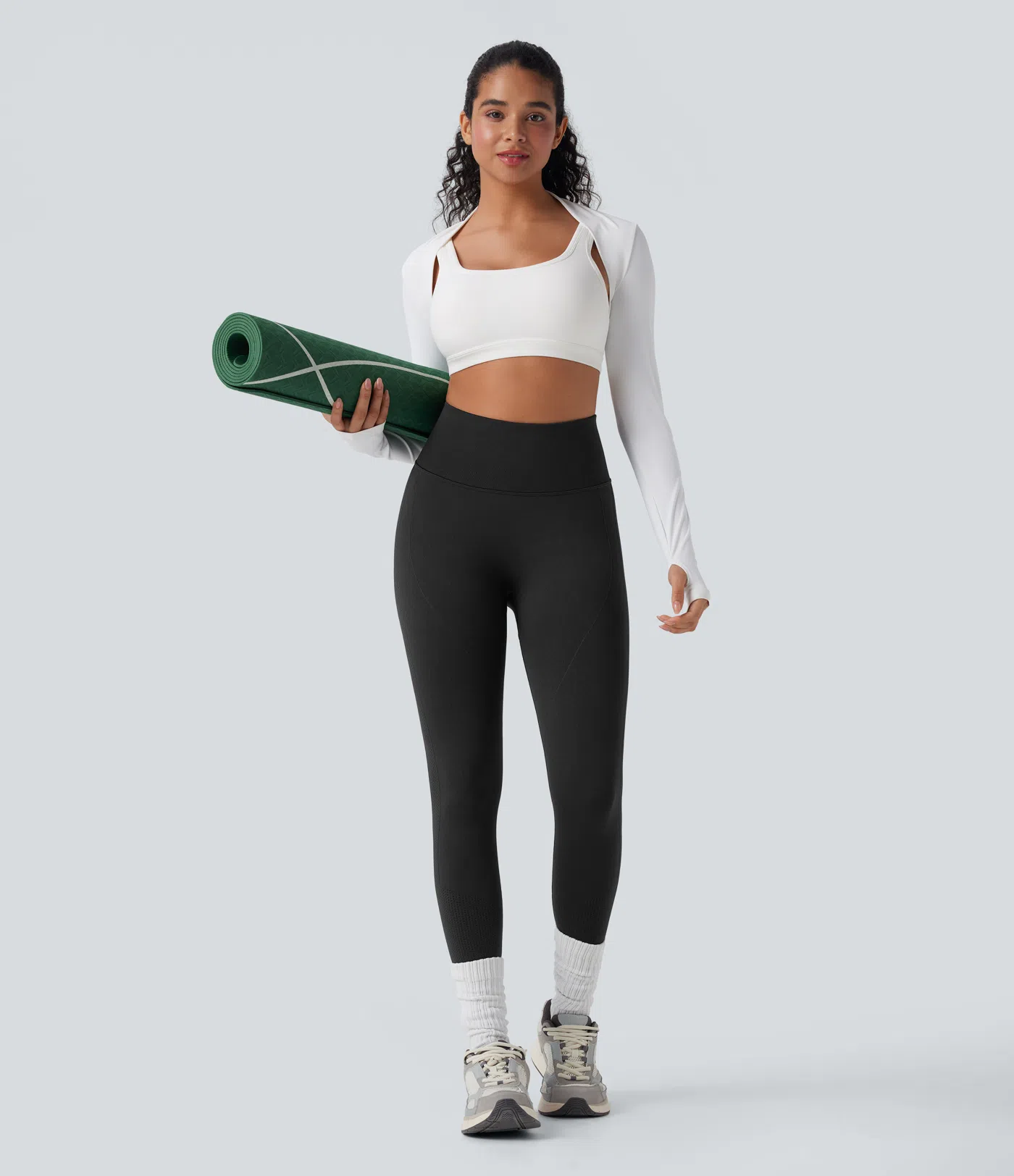 OneForm - Yoga-Leggings mit hohem Bund, Bauchkontrolle und nahtlosem Flow - Po-Lifting OneForm - Yoga-Leggings mit hohem Bund, Bauchkontrolle und nahtlosem Flow - Po-Lifting