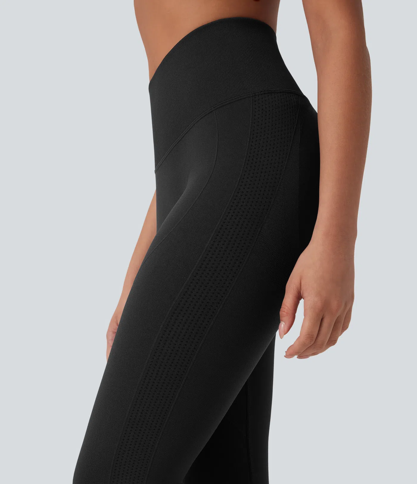 Seamless Flow High Waisted Tummy Control Butt Lifting 7/8 Yoga Leggings