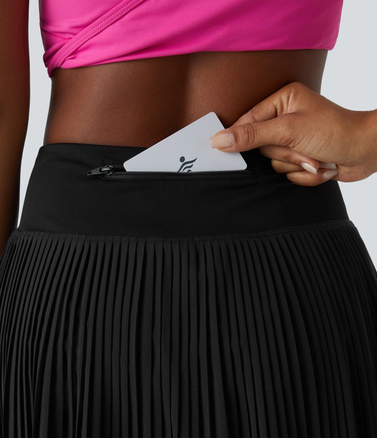 Everyday Breezeful™ 2-in-1 Pleated Pocket Quick Dry Tennis Skirt