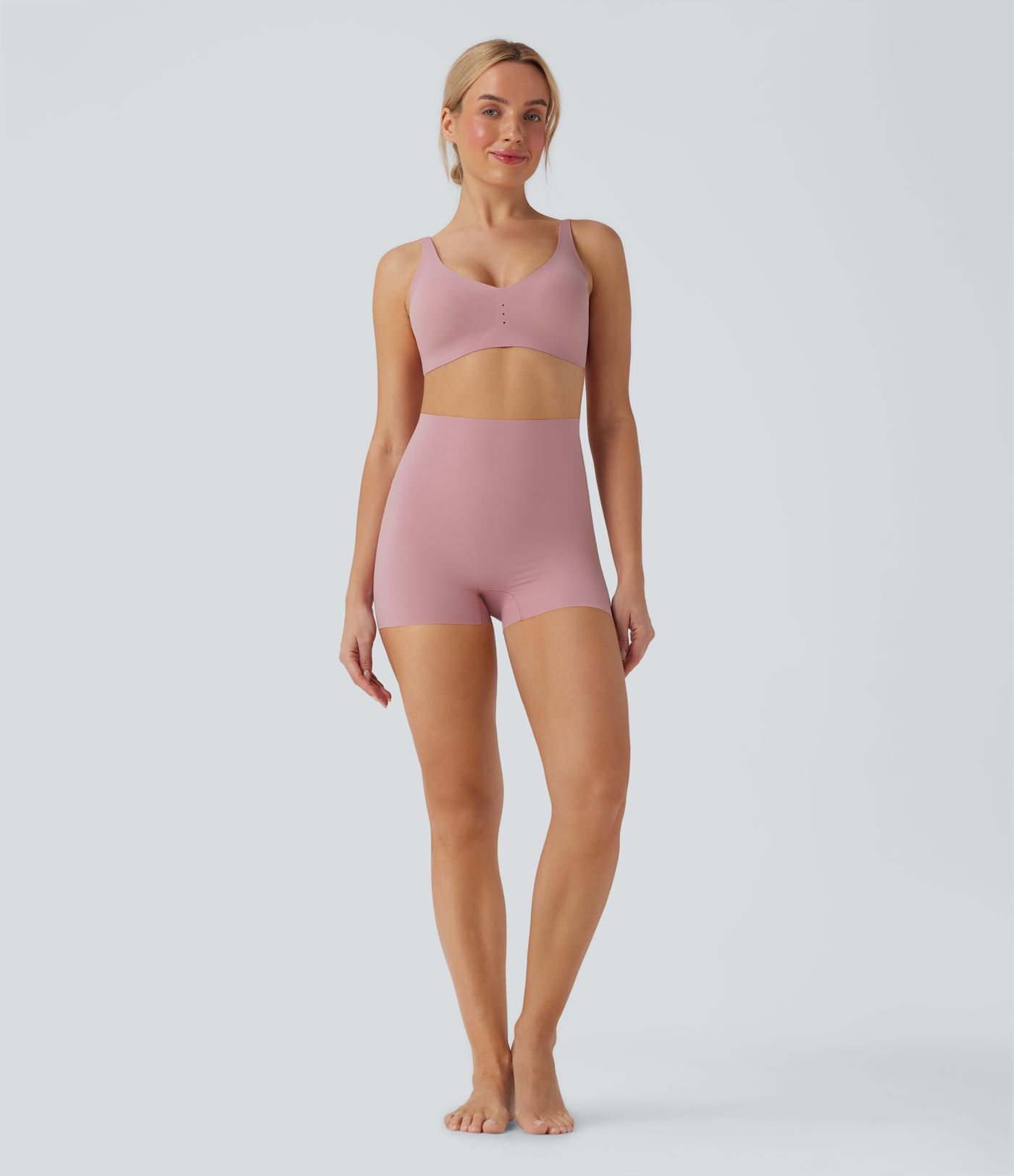 High Stretch High Waisted Lounge Smooth Boy Shorts