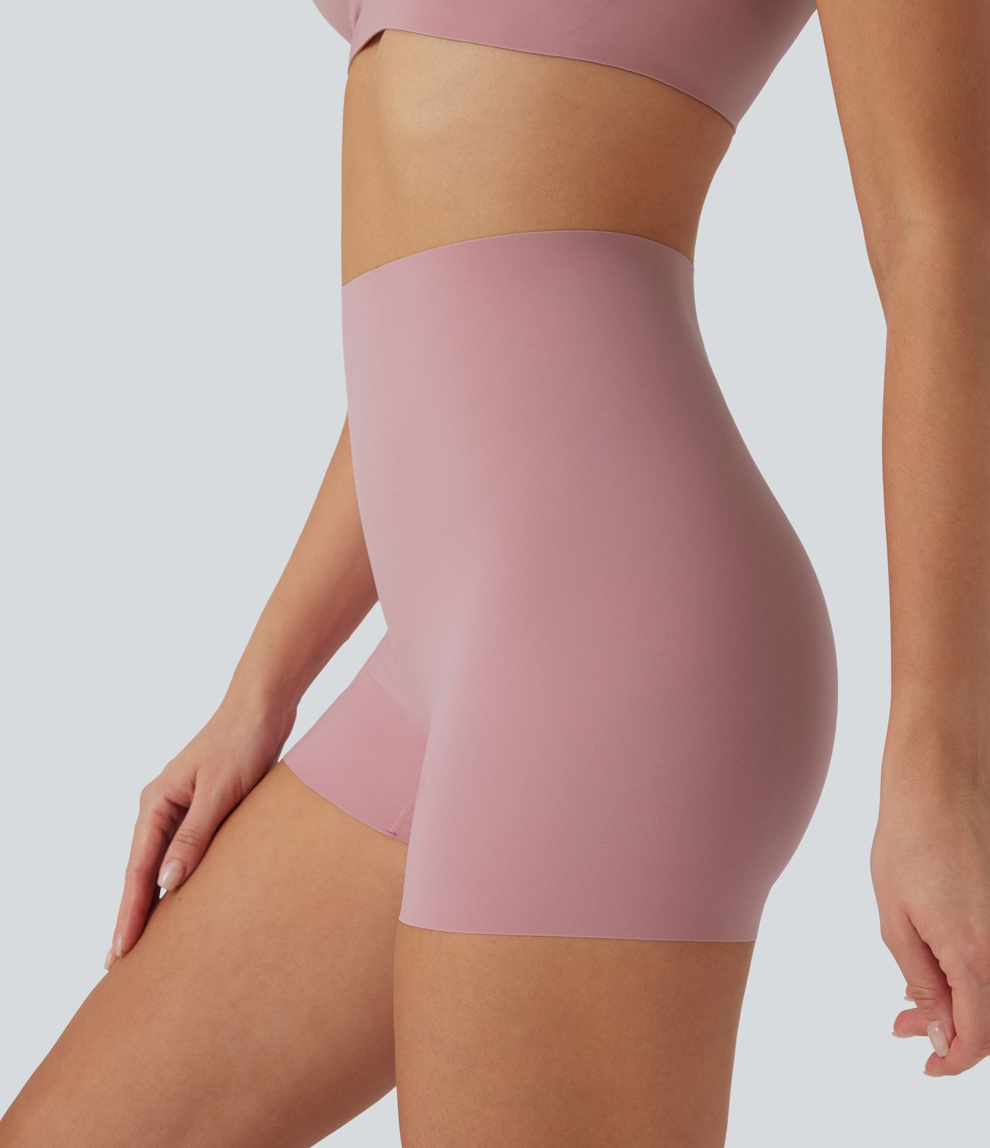 High Stretch High Waisted Lounge Smooth Boy Shorts