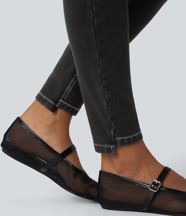 Halara Flex™ Low Rise Casual Skinny Jeans with Pockets