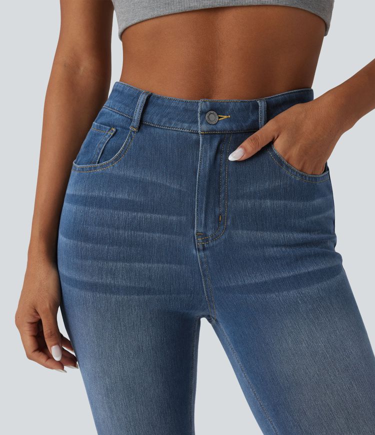 Halara Flex™ High Waisted Casual Skinny Jeans with Pockets