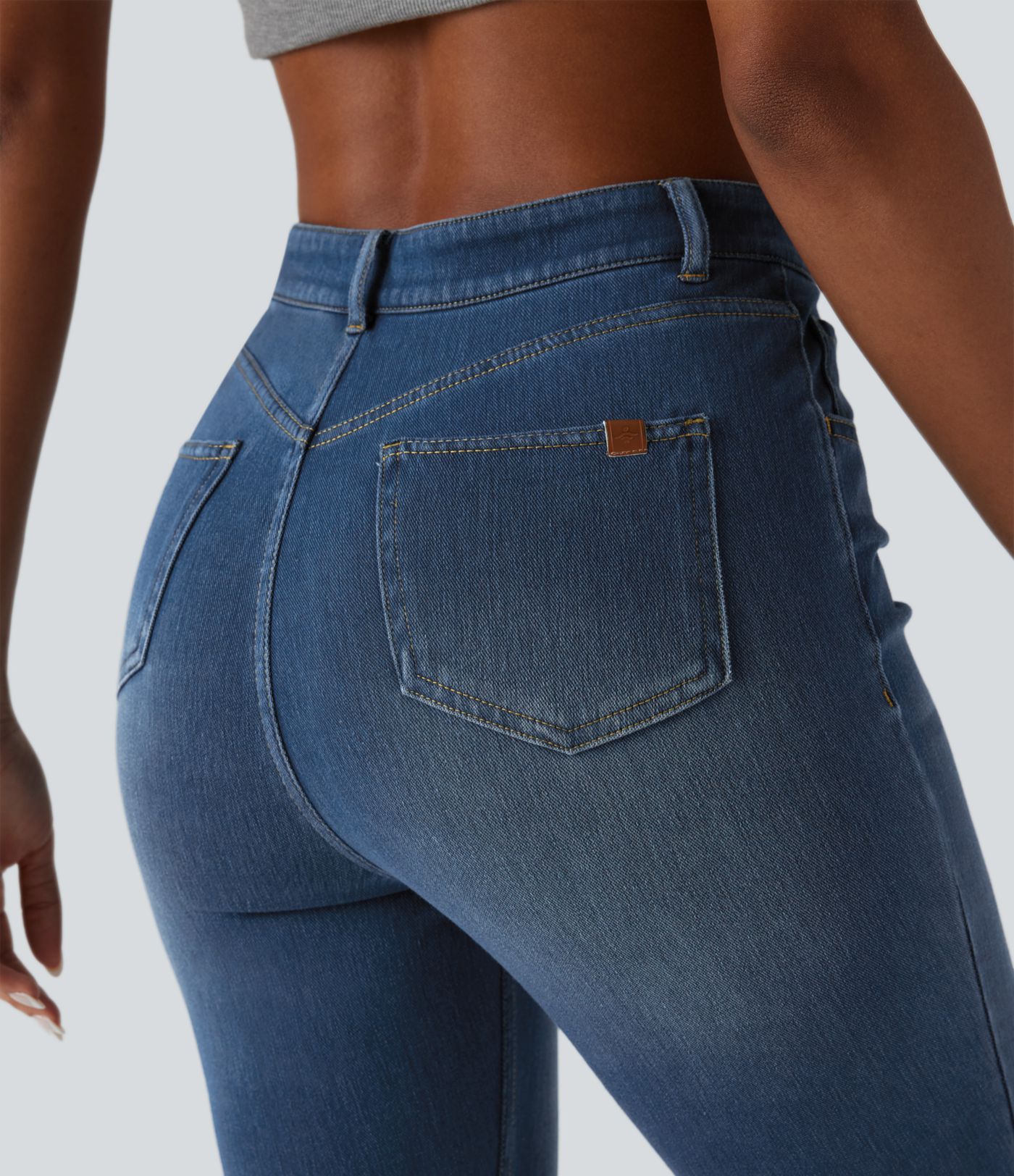 Halara Flex™ High Waisted Casual Skinny Jeans with Pockets