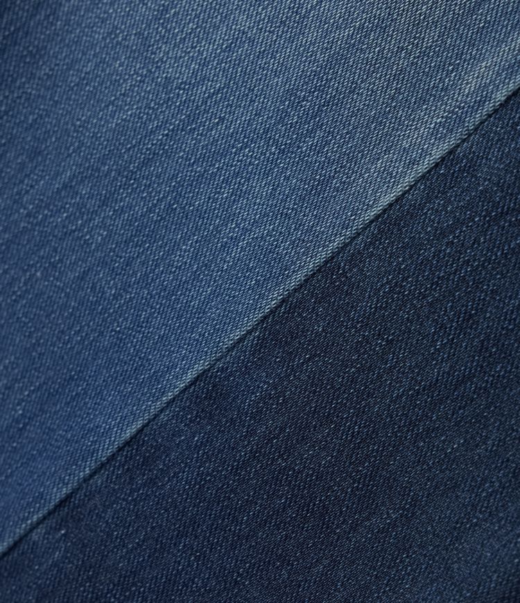 Jean large Halara Flex™ taille basse color block avec poches