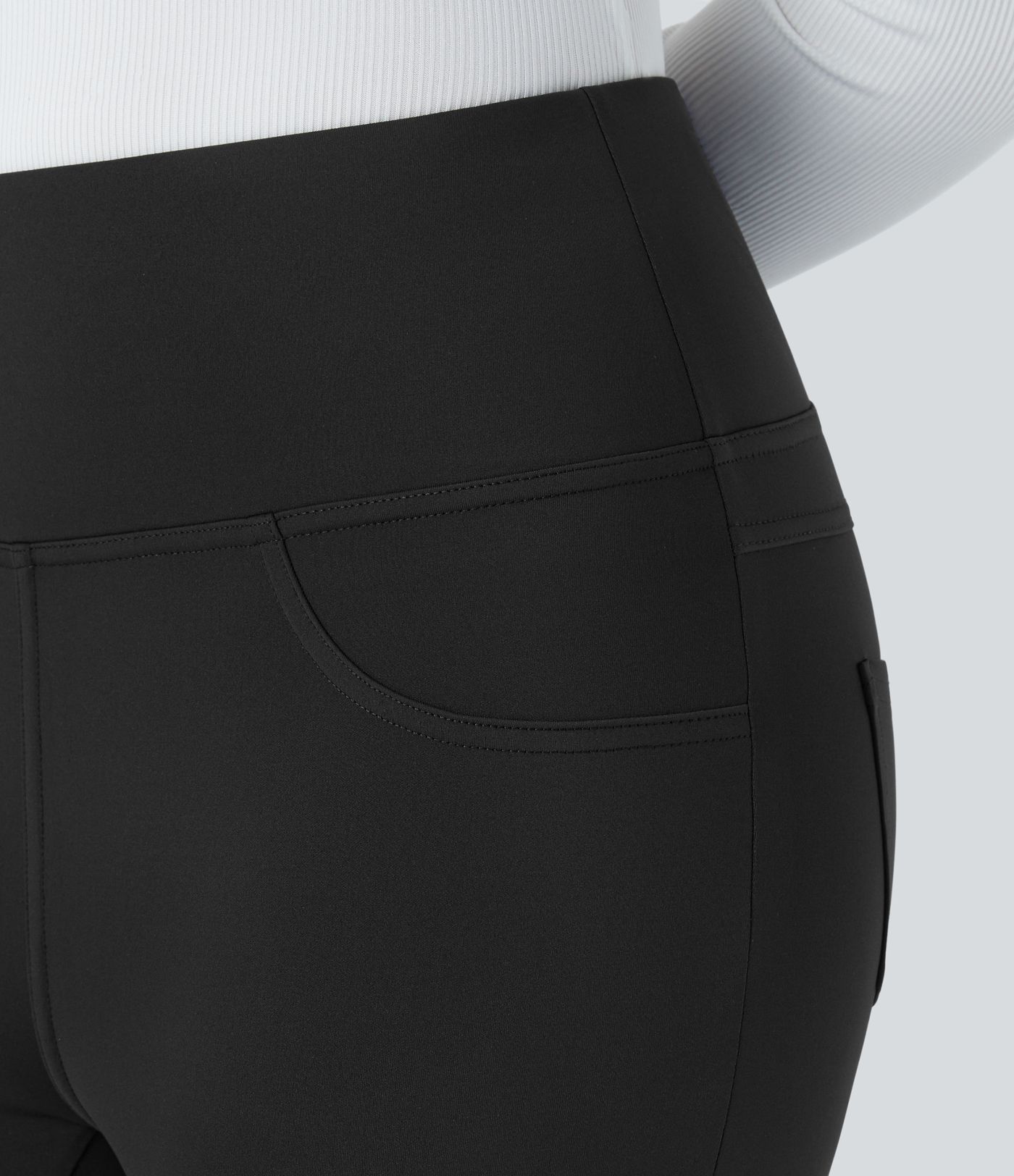 Pantalon de travail fuselé taille haute Halara Flex™ DayStretch avec poches