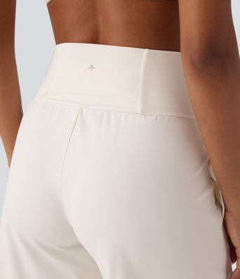 SoftlyZero™ Airy High Waisted Pockets Cool Touch Yoga Bermuda Shorts