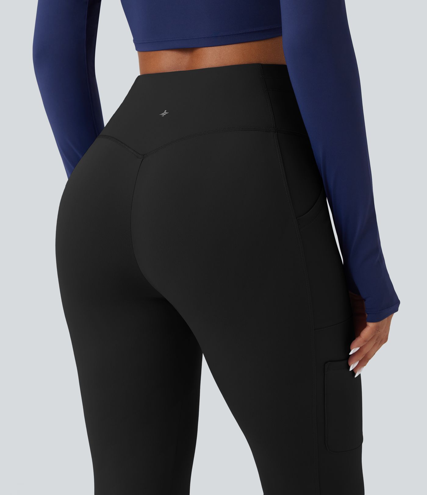 SoftlyZero™ Plush High Waisted Drawstring Hiking Joggers with Pockets