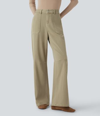 Halara Flex™ High Waisted Colorful Casual Jeans with Pockets