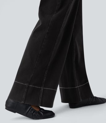 Halara Flex™ High Waisted Casual Baggy Jeans with Pockets
