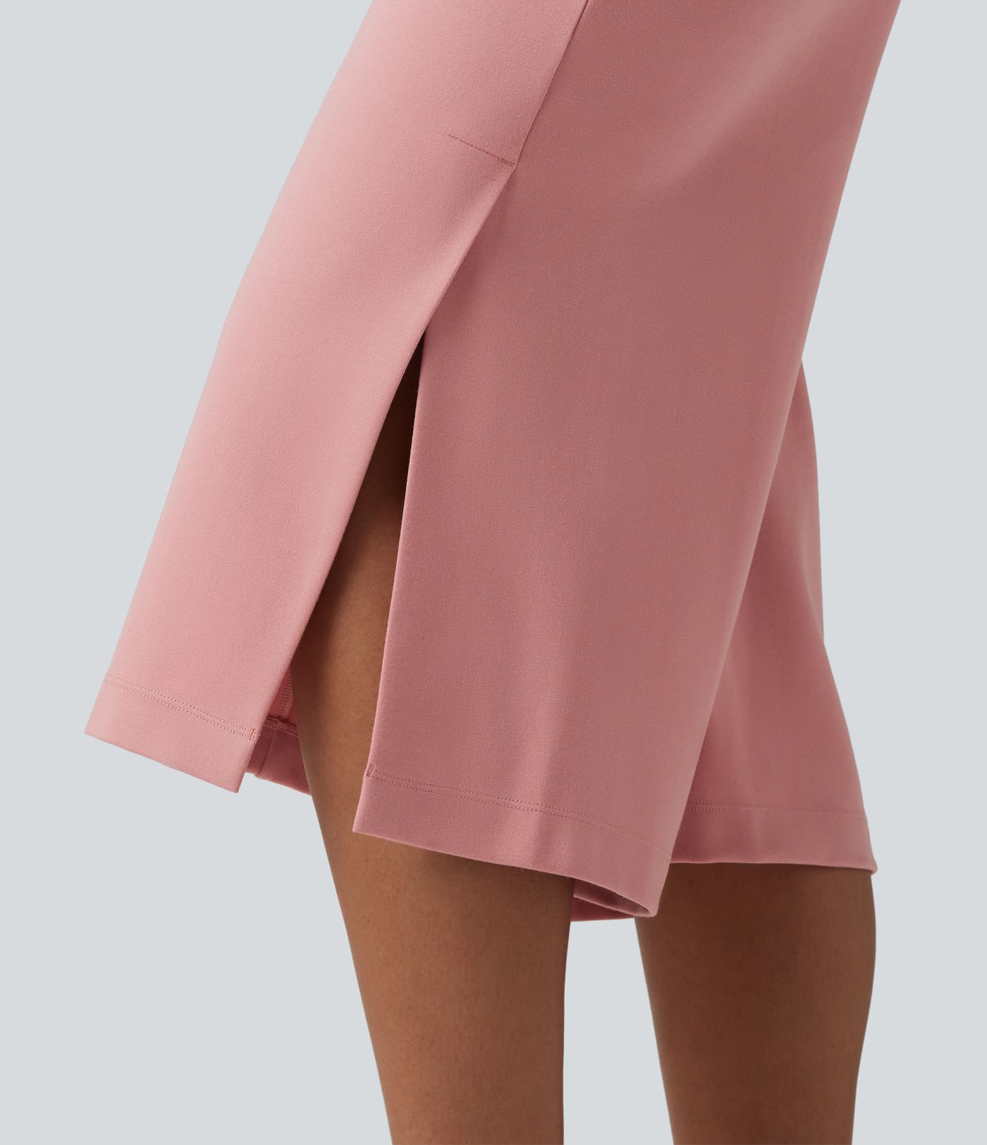 Halara Flex™ High Waisted Wide Leg Capri Suit Work Pants with Pockets