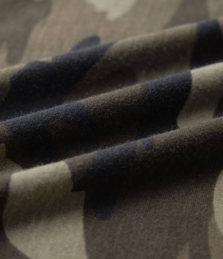 Round Neck Ruched Camo Cropped Casual Tank Top