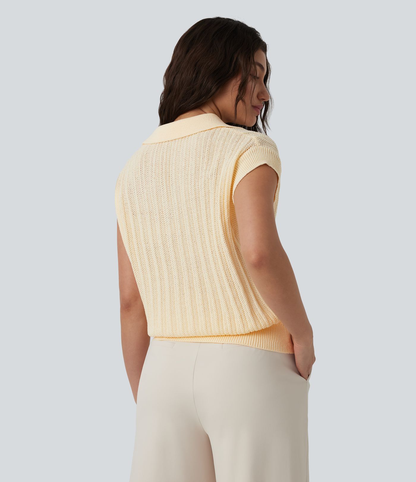 Pull polo de travail à manchesons