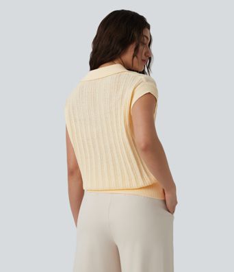 Pull polo de travail à manchesons