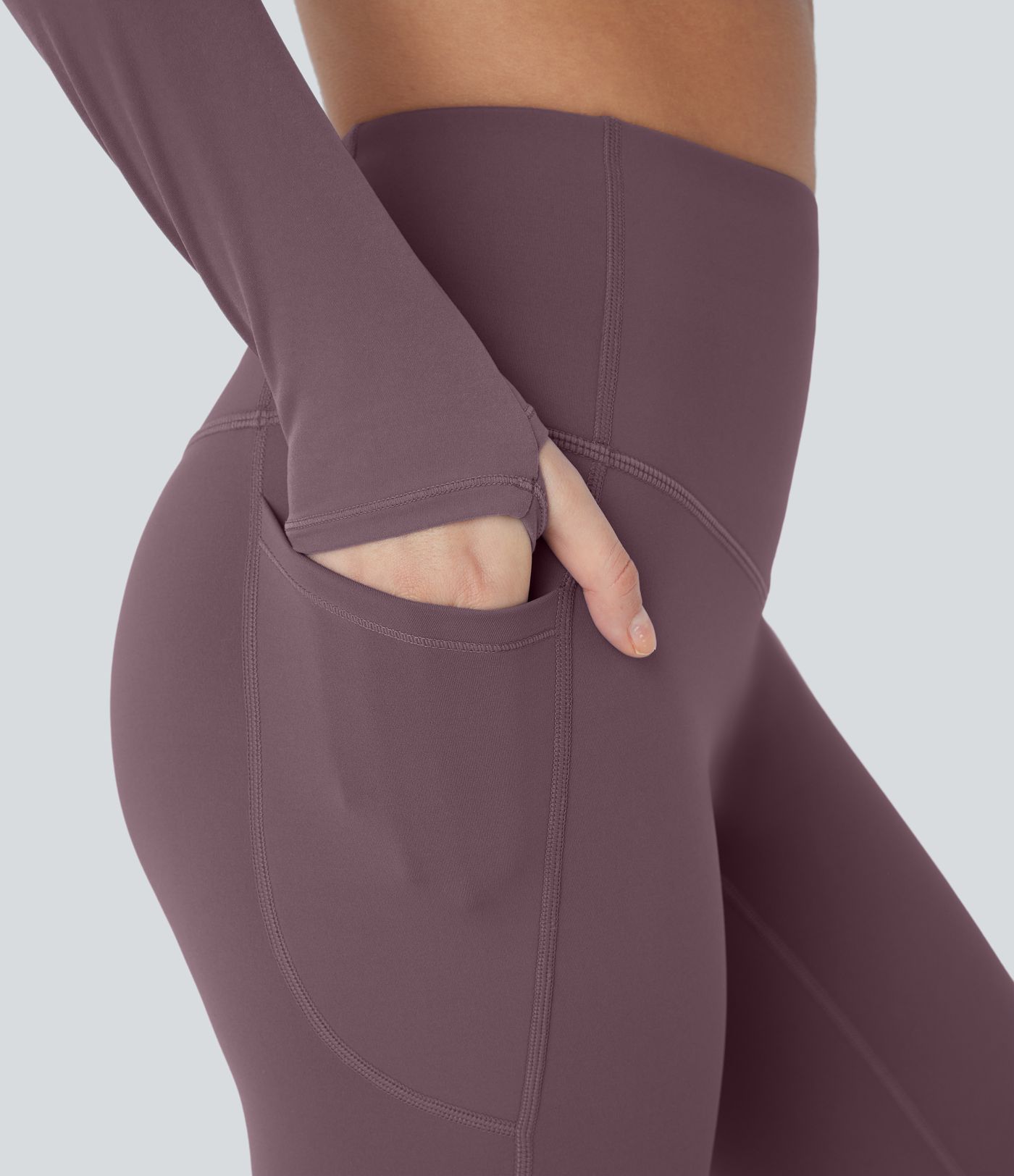 SoftlyZero™ Leggings de Fitness Taille Haute à Contrôle du Ventre avec Poches