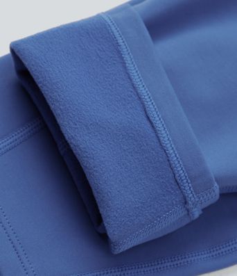 SoftlyZero™ Plush Thermal High Waisted Tummy Control Pocket Workout Leggings