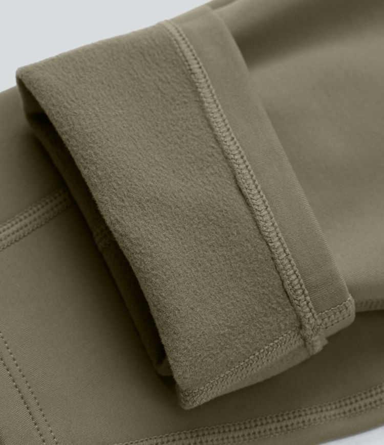 SoftlyZero™ Plush Thermal High Waisted Tummy Control Pocket Women Gym Leggings