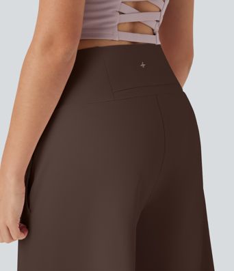 SoftlyZero™ Airy High Waisted Pockets Cool Touch Yoga Bermuda Shorts