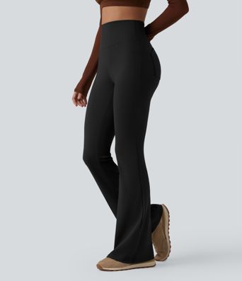 DayStretch High Waisted Tummy Control Bootcut Yoga Leggings with Pockets