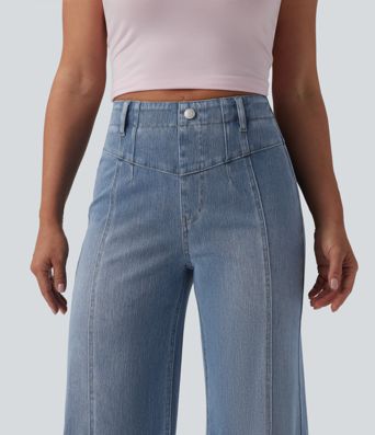 Halara Flex™ High Waisted Tummy Control Casual Jeans