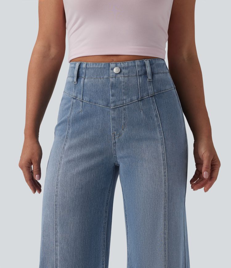 Halara Flex™ High Waisted Tummy Control Casual Jeans