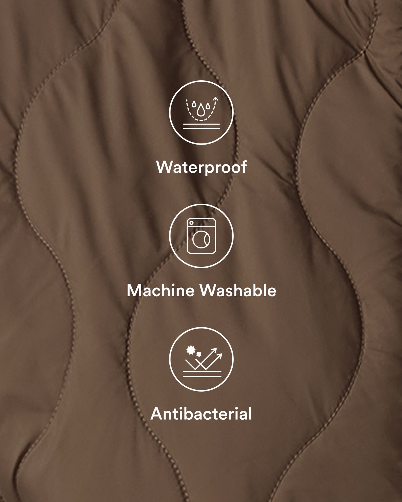 Durable Water Repellent High Neck Drawstring Hem Casual Quilted Synthetic Down Vest with Pockets