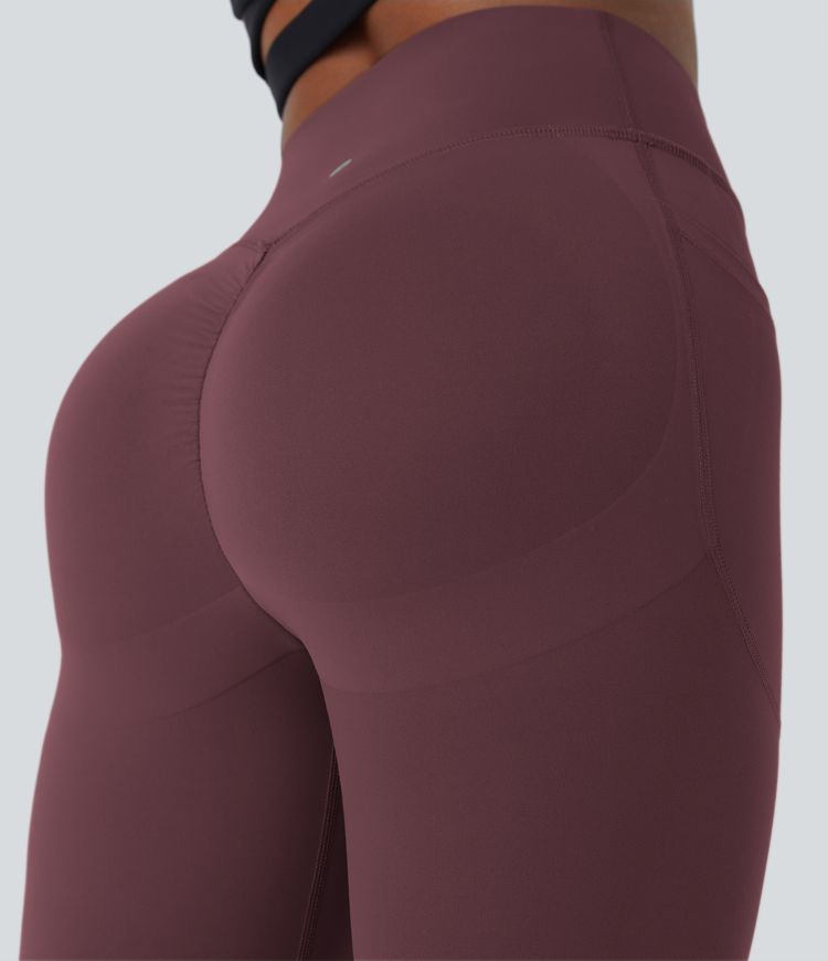 Halara UltraSculpt™ High Waisted Scrunch Butt Lifting Tummy Control Pocket Shaping Training Leggings