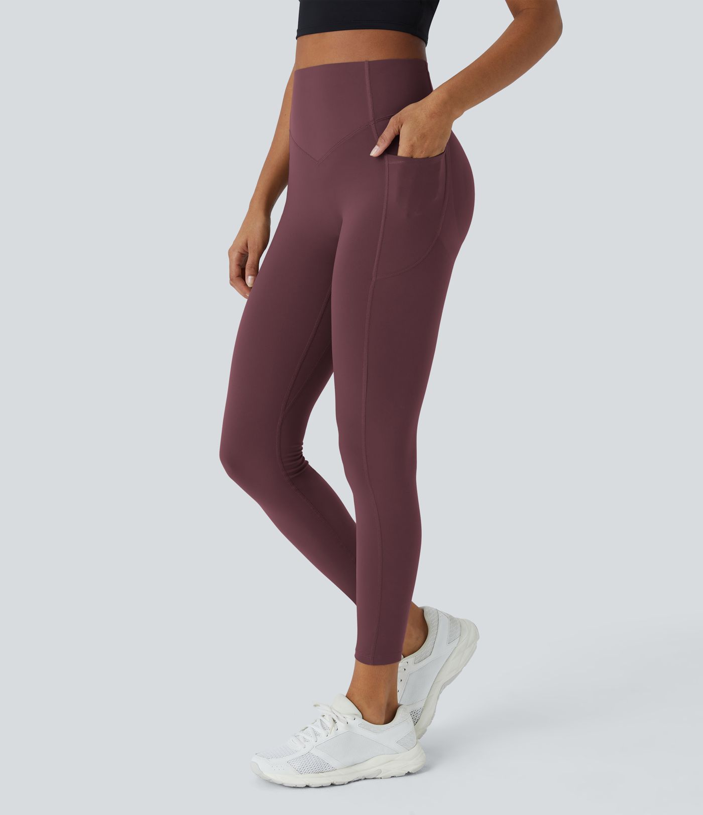 Halara UltraSculpt™ High Waisted Scrunch Butt Lifting Tummy Control Pocket Shaping Training Leggings