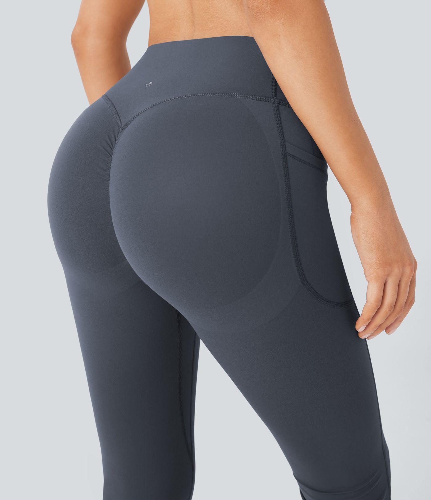 Halara UltraSculpt™ High Waisted Scrunch Butt Lifting Tummy Control Pocket Shaping Yoga Bootcut Leggings