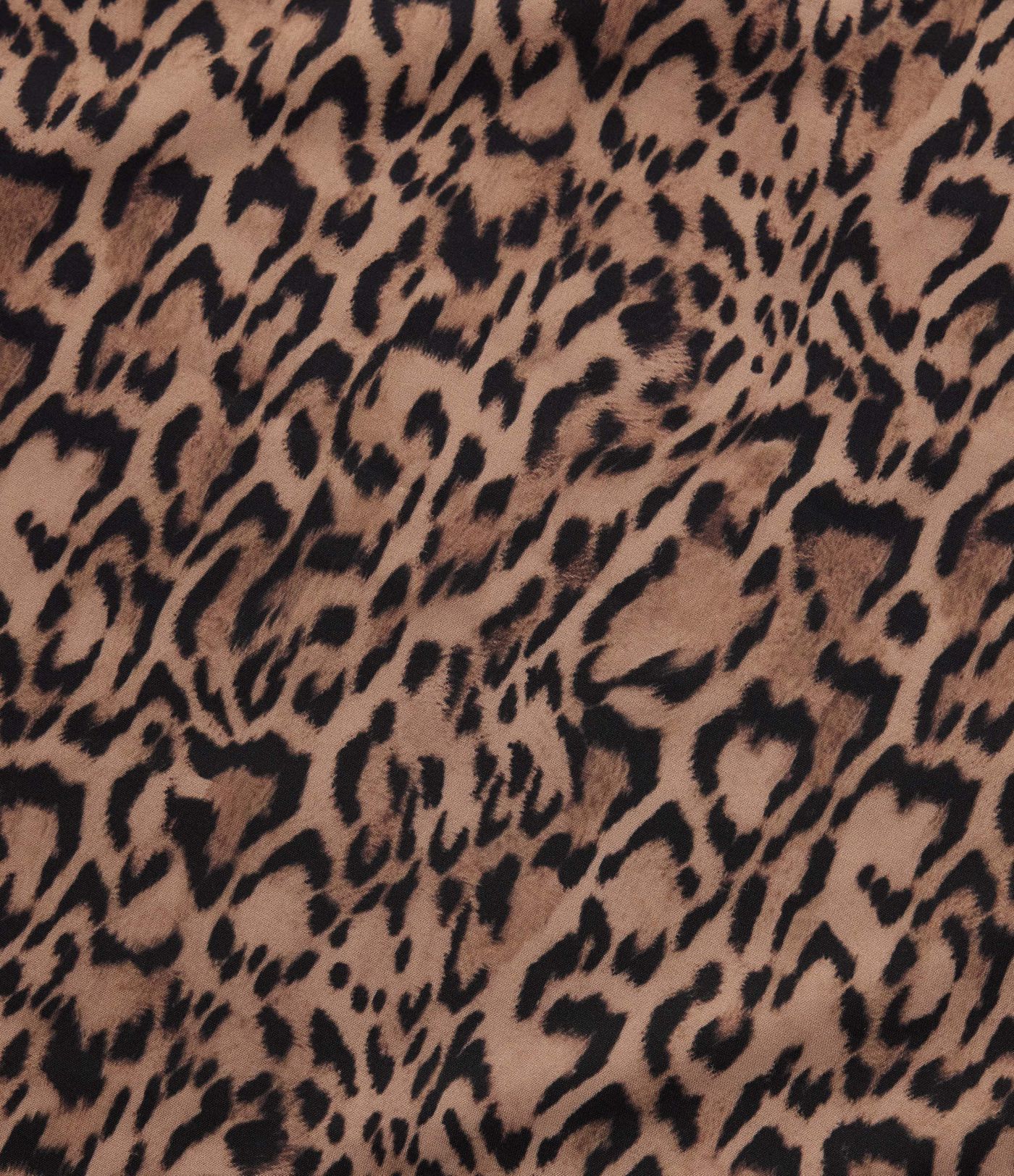 Racerback Sleeveless High Low Leopard Print Flowy Midi Resort Dress with Pockets