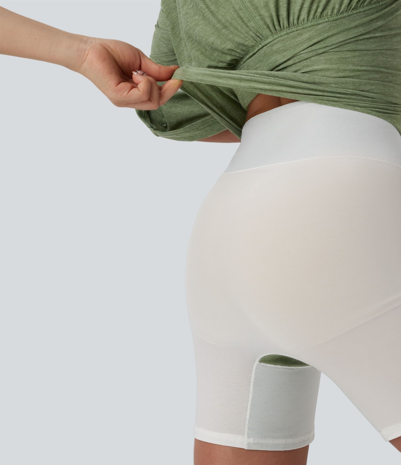 Robe fluide décolletée dos nu sans manches gainante avec shapewear intégré et poches - Easy Peasy