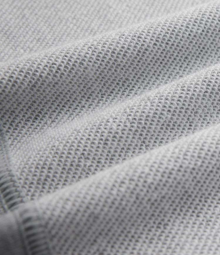 Lässige, weite French-Terry-Bermuda-Shorts mit mittelhohem Bund, mehreren Taschen und Kordelzug