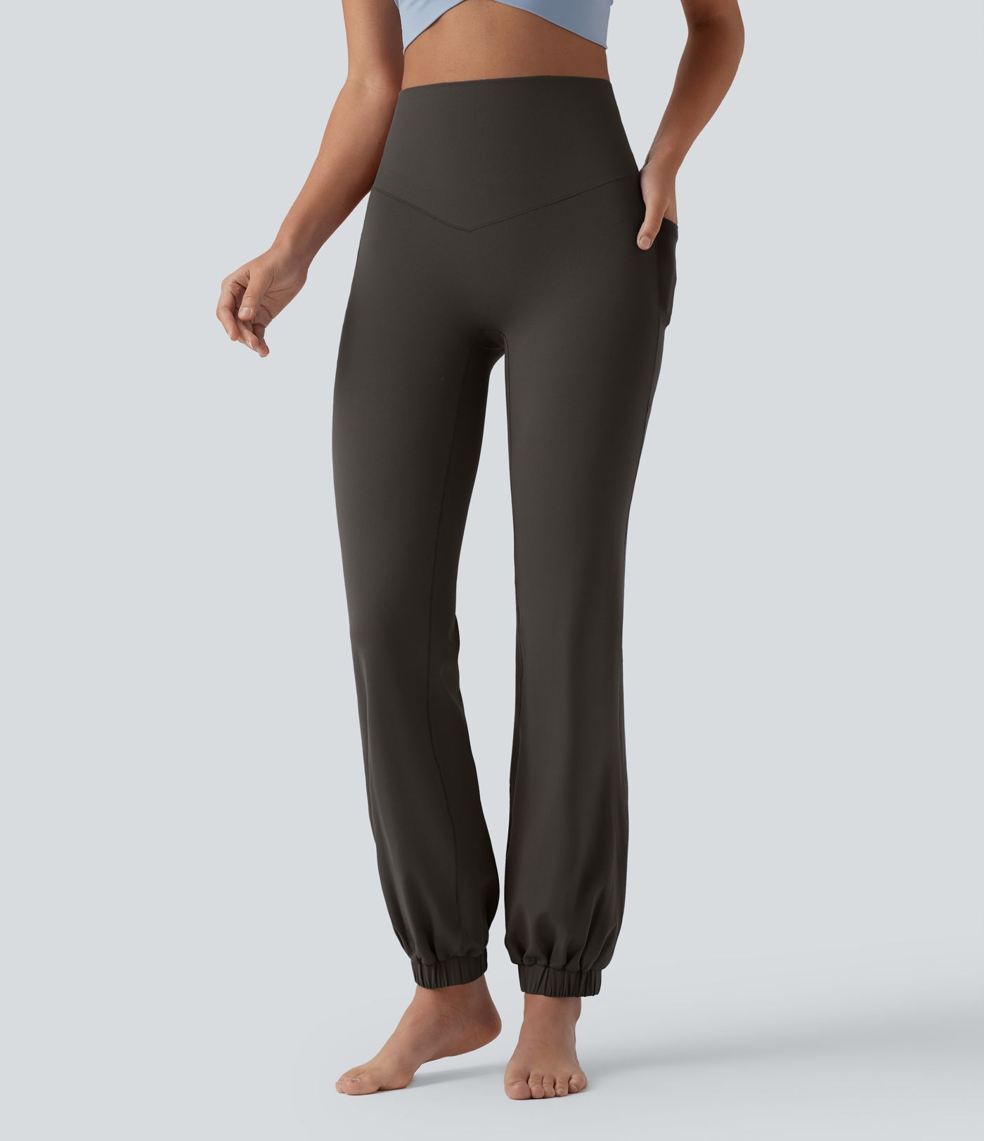 SoftlyZero™ - Joggers im Ballon-Stil mit hohem Bund, Gesäßtaschen und Bauchkontrolle