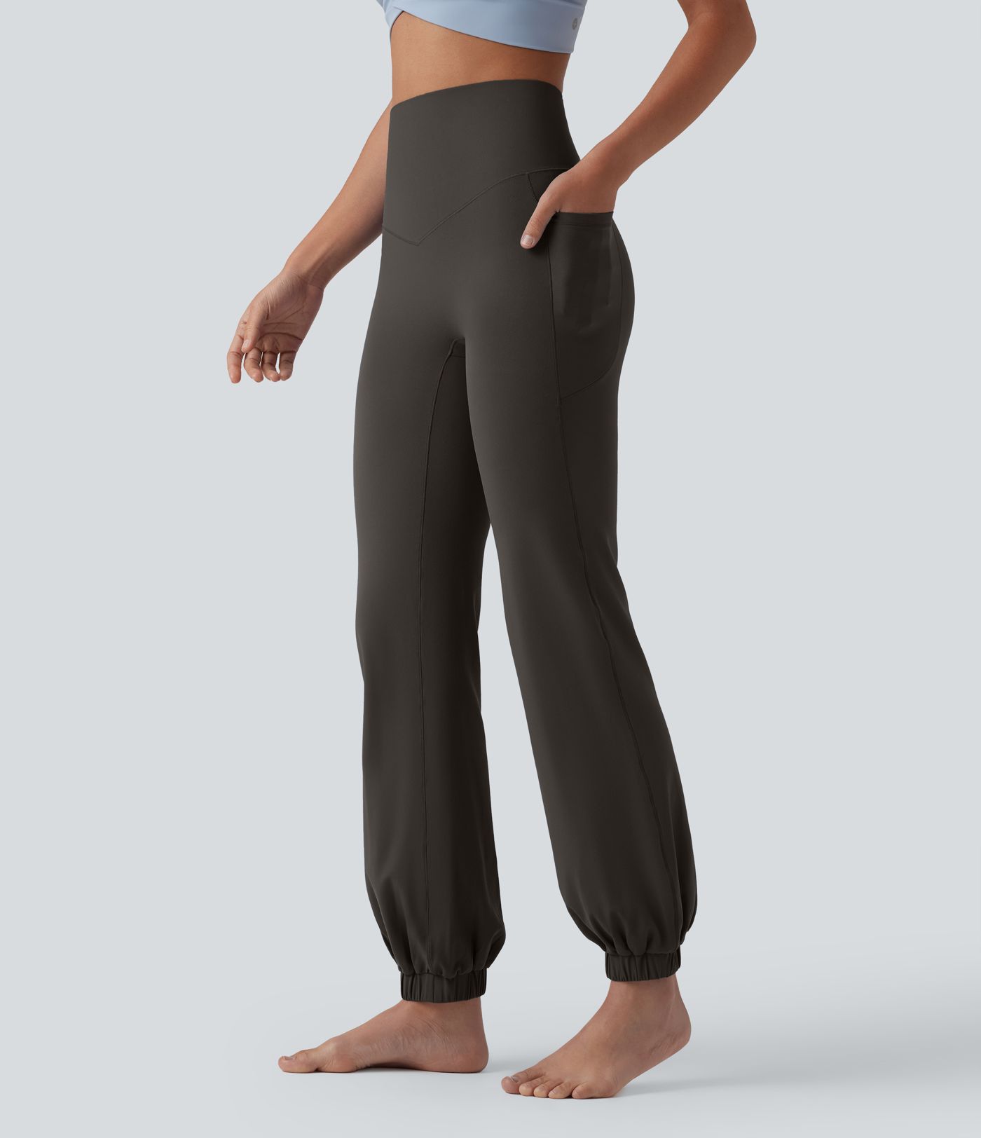 SoftlyZero™ - Joggers im Ballon-Stil mit hohem Bund, Gesäßtaschen und Bauchkontrolle
