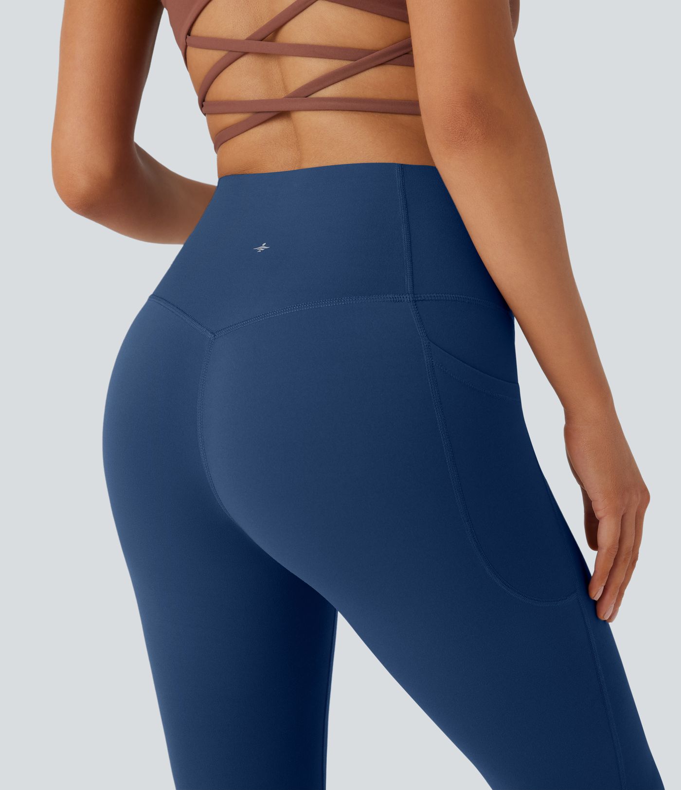 Halara UltraSculpt™ High Waisted Tummy Control Pocket Shaping Yoga Bootcut Leggings