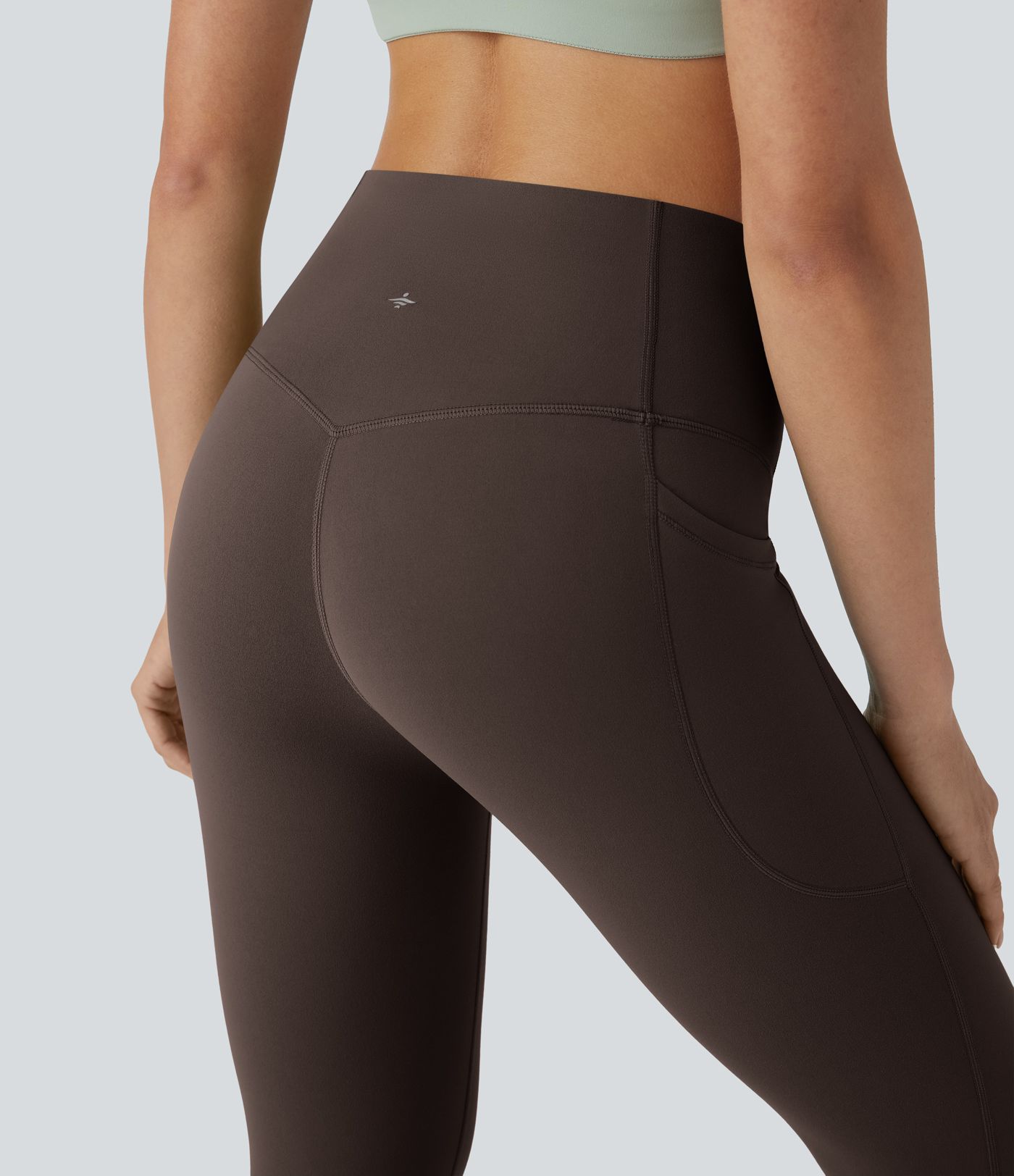 Halara UltraSculpt™ High Waisted Tummy Control Pedal Pusher Yoga Leggings with Pockets