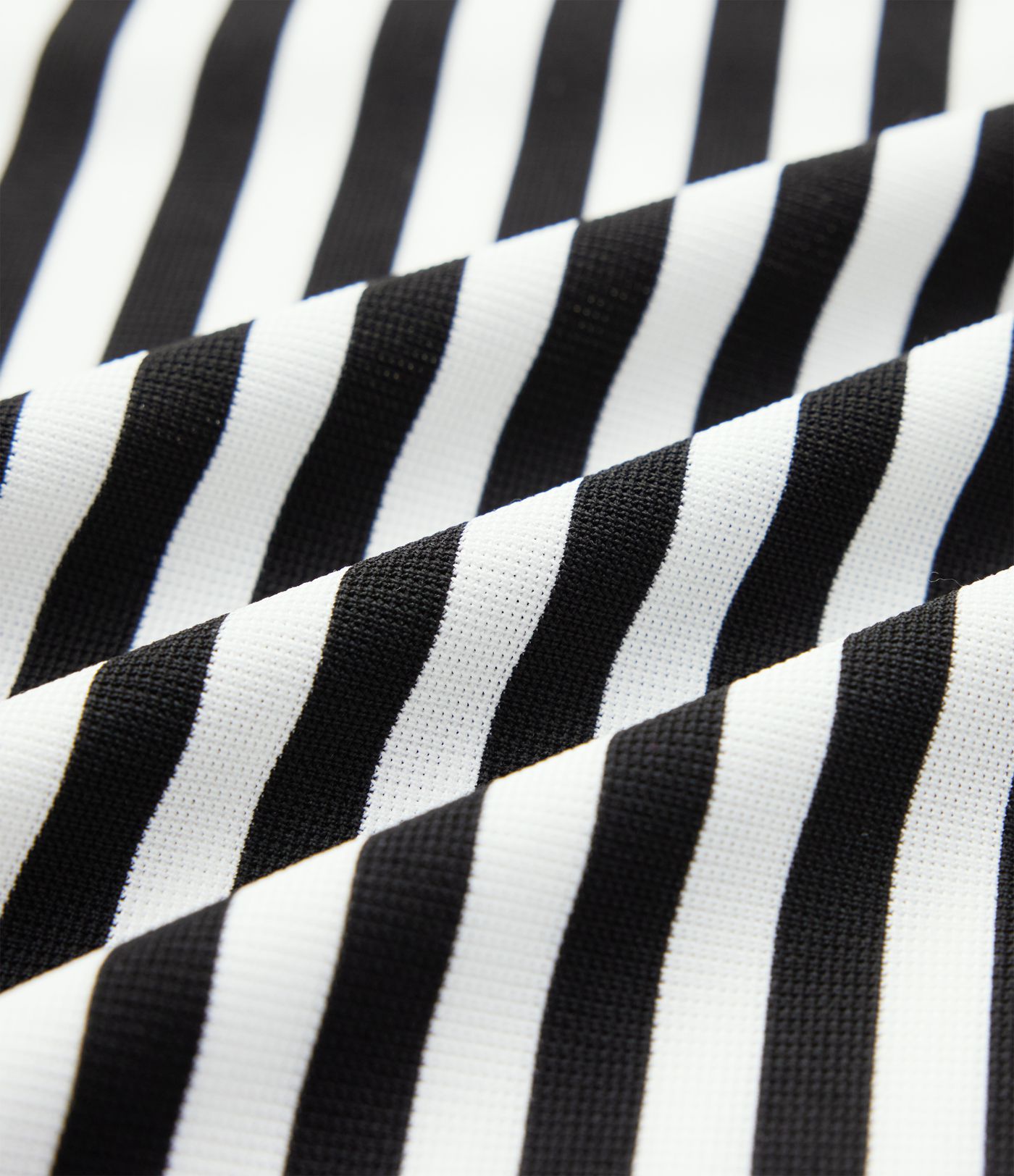 Round Neck Short Sleeve Asymmetrical Split Hem Stripes Waffle Casual Midi T-Shirt Dress