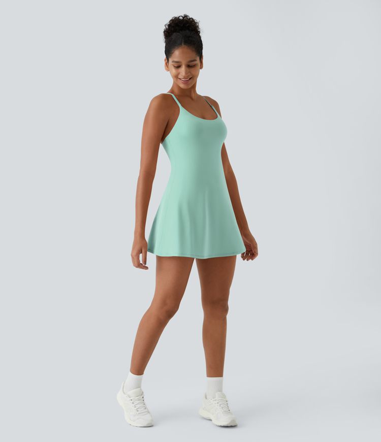 SoftlyZero™ Plush Backless Active Dress-Easy Peezy Edition